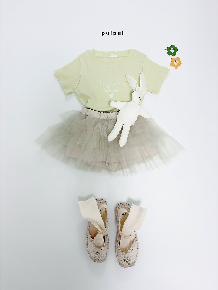 Puipui - Korean Children Fashion - #stylishchildhood - Summer Love Tee - 8