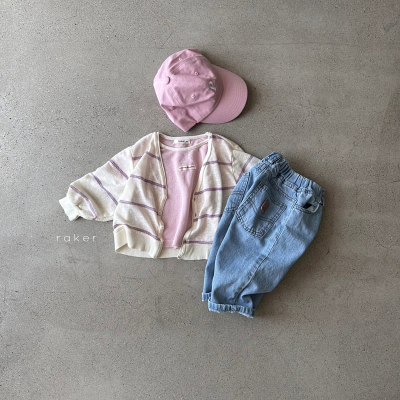 Raker - Korean Children Fashion - #childrensboutique - Label Waffle Tee - 6