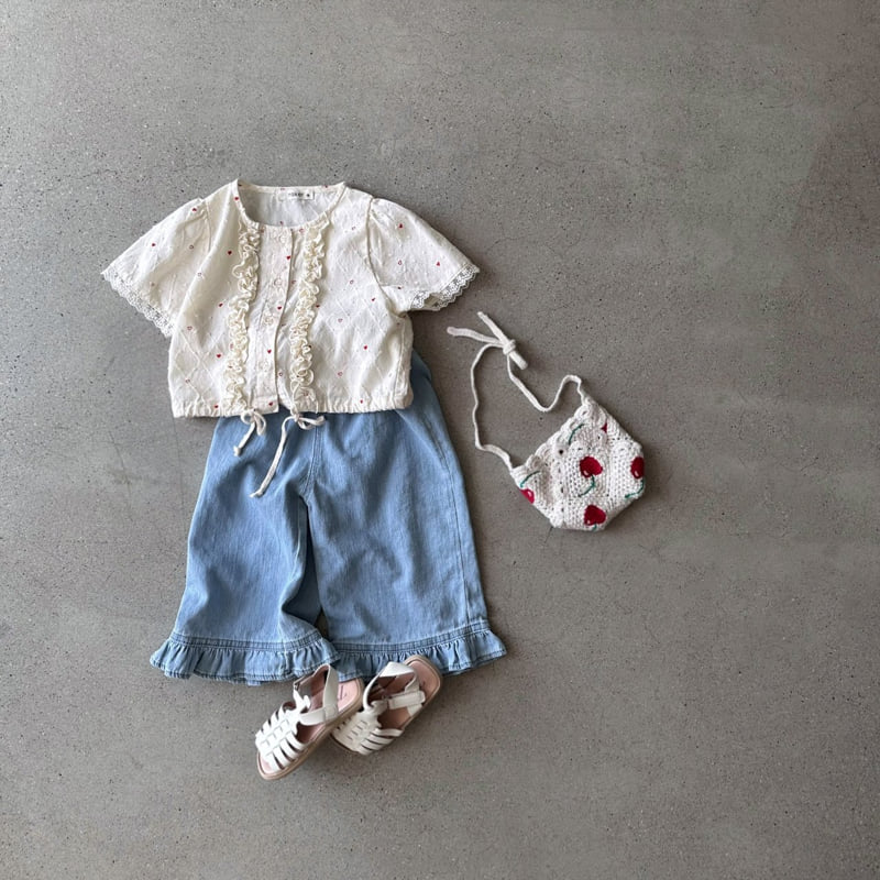 Raker - Korean Children Fashion - #discoveringself - Ocean Frill Pants - 5