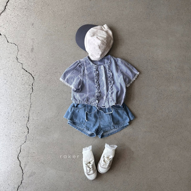 Raker - Korean Children Fashion - #discoveringself - Ruffle Blouse - 10