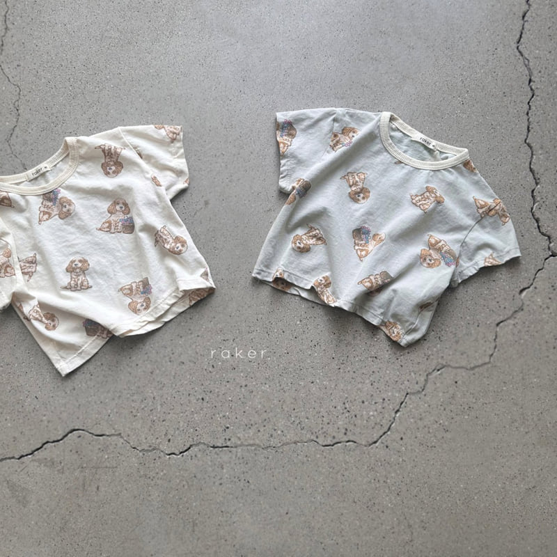 Raker - Korean Children Fashion - #fashionkids - Puppy Tee