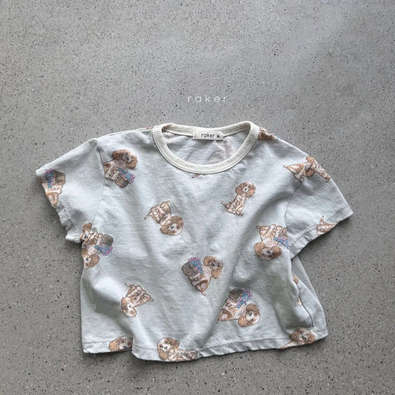 Raker - Korean Children Fashion - #kidsstore - Puppy Tee - 3