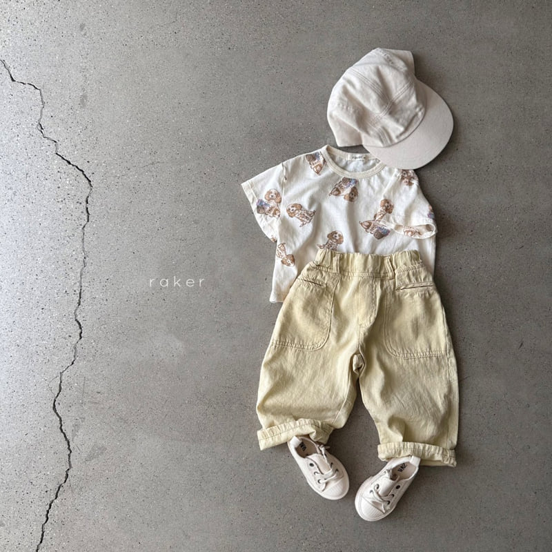 Raker - Korean Children Fashion - #littlefashionista - Lip Pocket Pants - 5