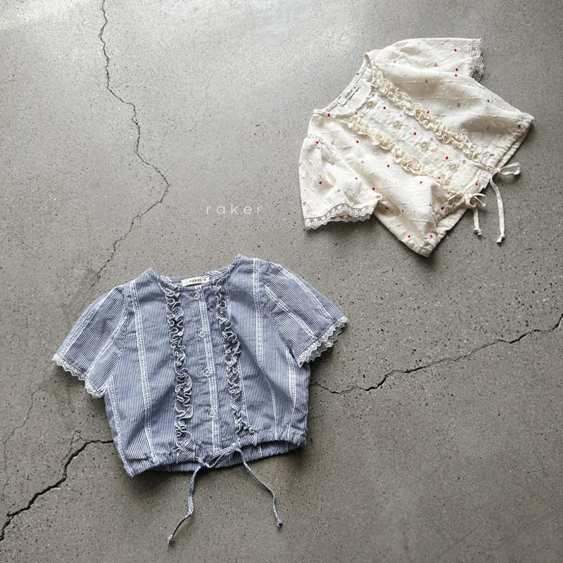 Raker - Korean Children Fashion - #magicofchildhood - Ruffle Blouse