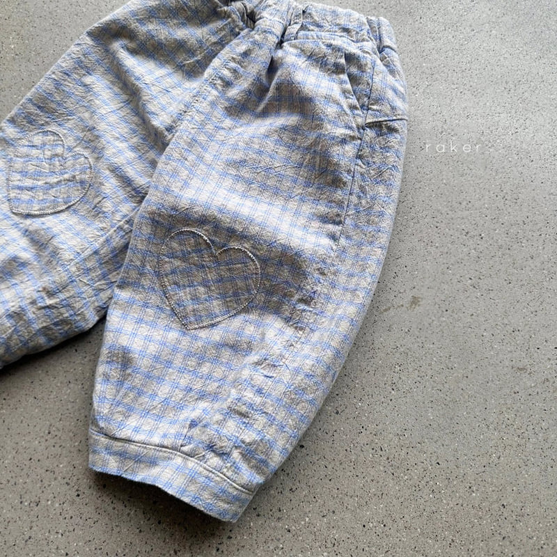 Raker - Korean Children Fashion - #minifashionista - Heart Pleated Pants - 5