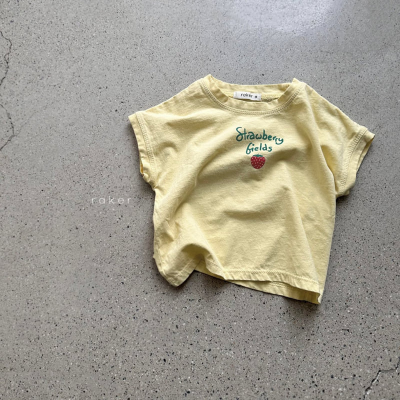 Raker - Korean Children Fashion - #minifashionista - Strawberry Tee - 3
