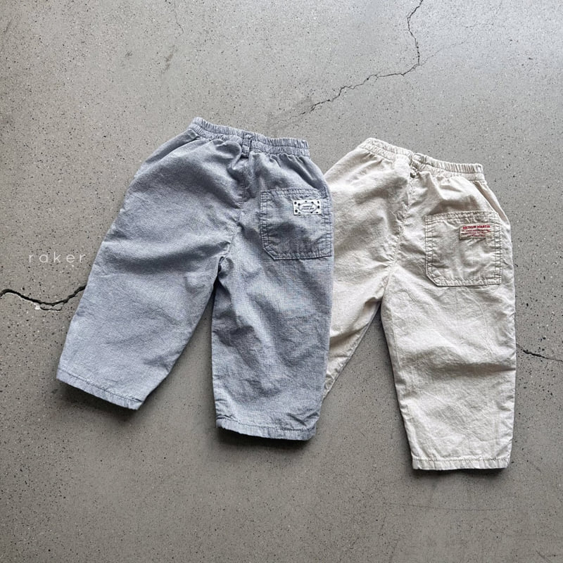 Raker - Korean Children Fashion - #prettylittlegirls - Grid Check Pants