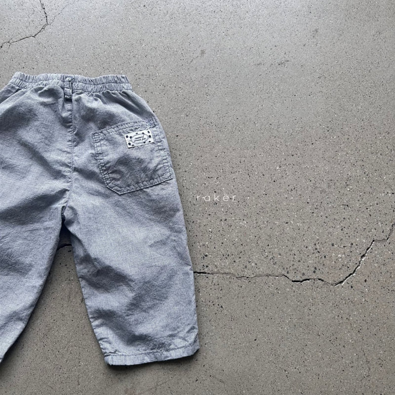 Raker - Korean Children Fashion - #toddlerclothing - Grid Check Pants - 4