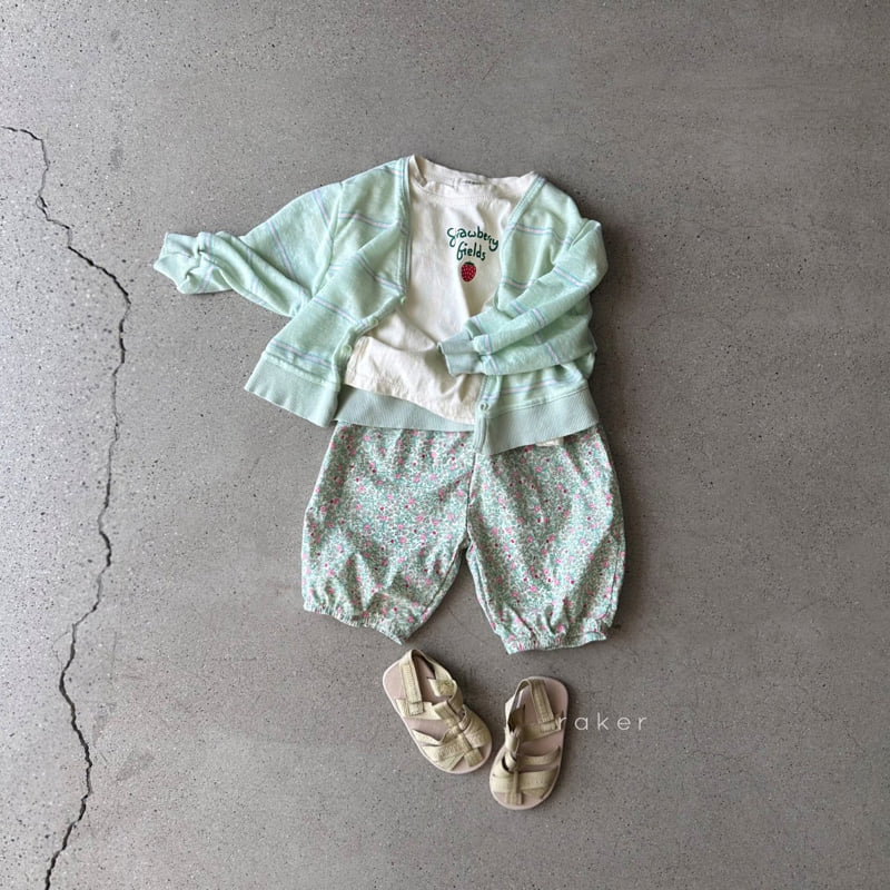 Raker - Korean Children Fashion - #todddlerfashion - Strawberry Tee - 5