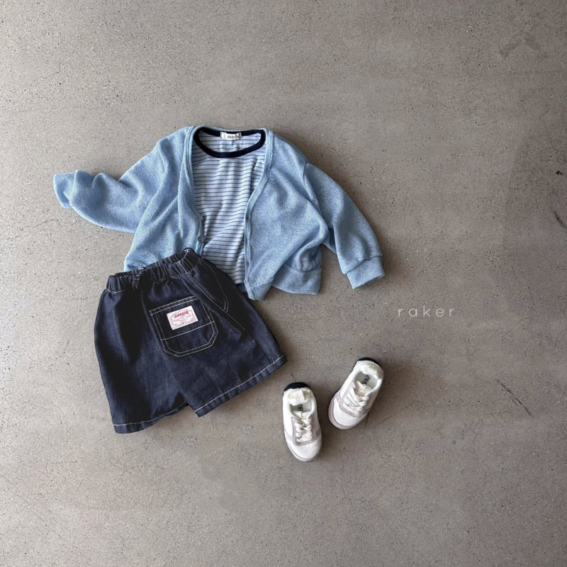 Raker - Korean Children Fashion - #toddlerclothing - Superior Denim Shorts - 2