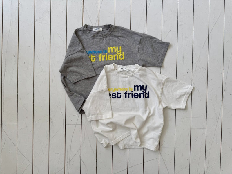 Ramijini - Korean Children Fashion - #childofig - Best Friend Tee - 11