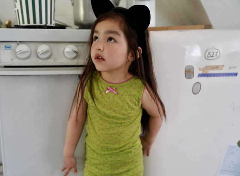 Ramijini - Korean Children Fashion - #designkidswear - Euro Full Sleeveless Tee - 2