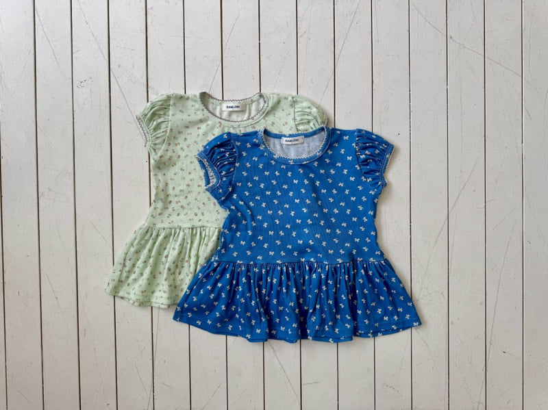 Ramijini - Korean Children Fashion - #designkidswear - Ribbon Tie One-piece