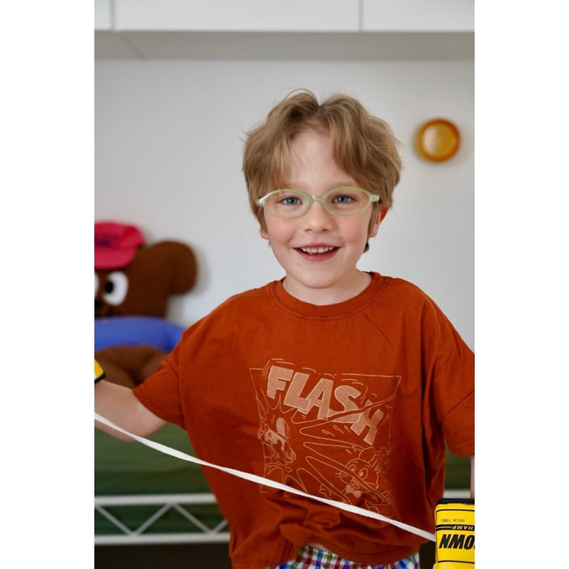 Ramijini - Korean Children Fashion - #designkidswear - Flash Tee - 12