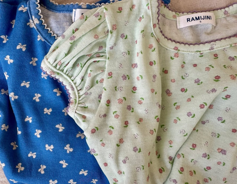 Ramijini - Korean Children Fashion - #discoveringself - Ribbon Tie One-piece - 2