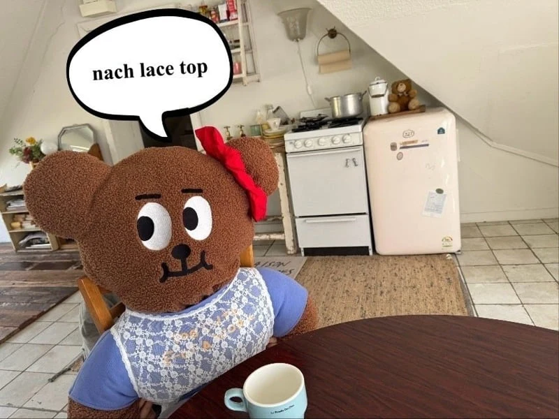 Ramijini - Korean Children Fashion - #fashionkids - Nach Lace Top - 12