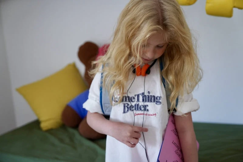 Ramijini - Korean Children Fashion - #fashionkids - Space Something Tee - 6