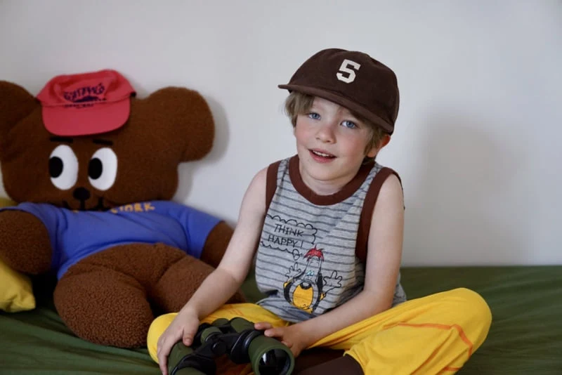 Ramijini - Korean Children Fashion - #kidsstore - Happy Dog Sleeveless Tee - 11