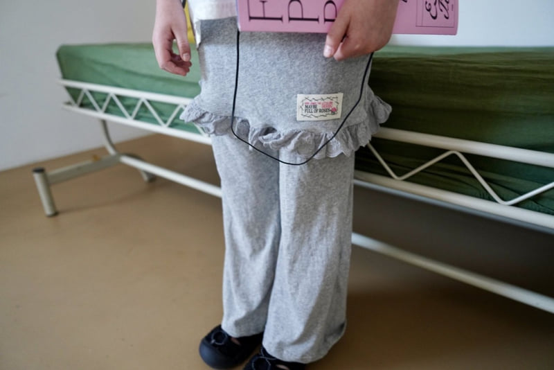 Ramijini - Korean Children Fashion - #kidzfashiontrend - Margaret Skirt Pants - 3