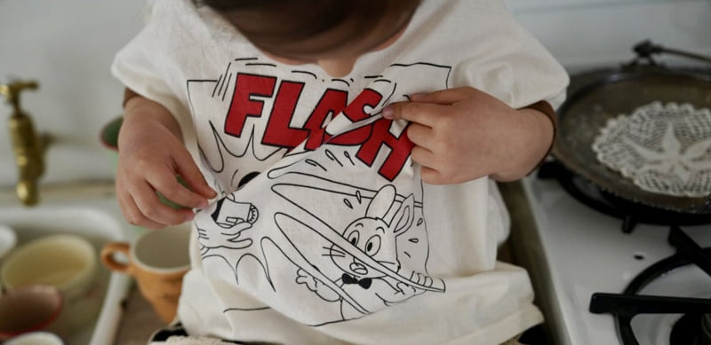 Ramijini - Korean Children Fashion - #littlefashionista - Flash Tee - 3