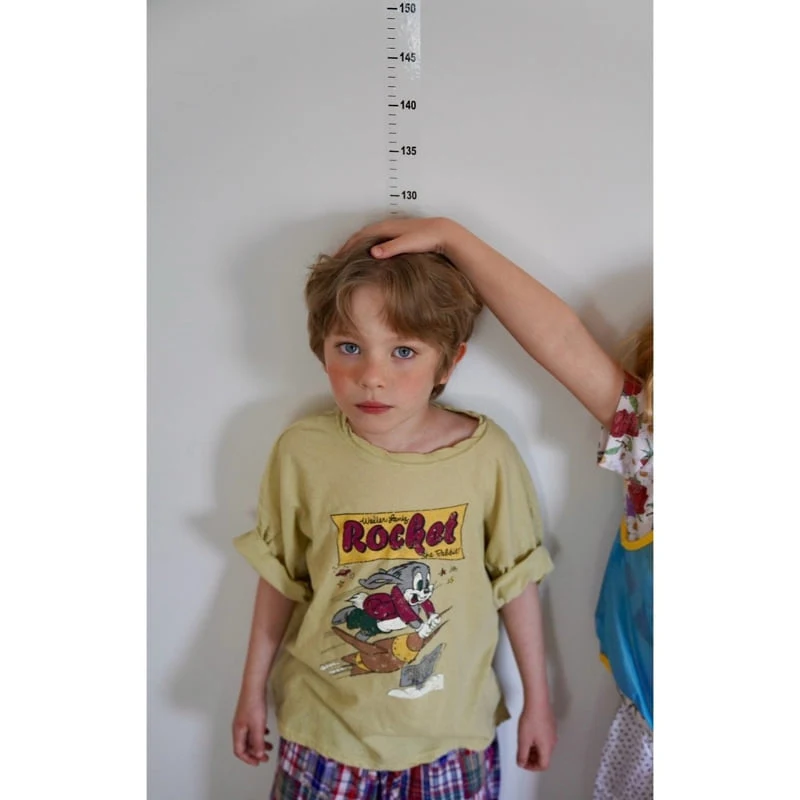 Ramijini - Korean Children Fashion - #magicofchildhood - Rocket Tee - 5