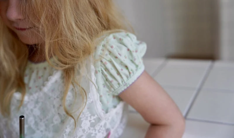 Ramijini - Korean Children Fashion - #minifashionista - Nach Lace Top - 3