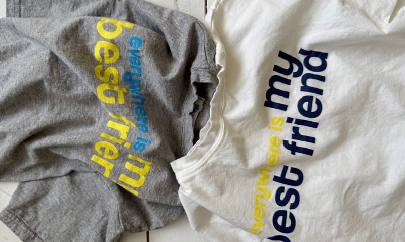 Ramijini - Korean Children Fashion - #minifashionista - Best Friend Tee - 8