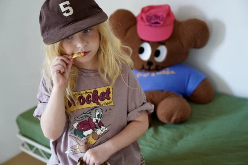 Ramijini - Korean Children Fashion - #toddlerclothing - Rocket Tee - 9