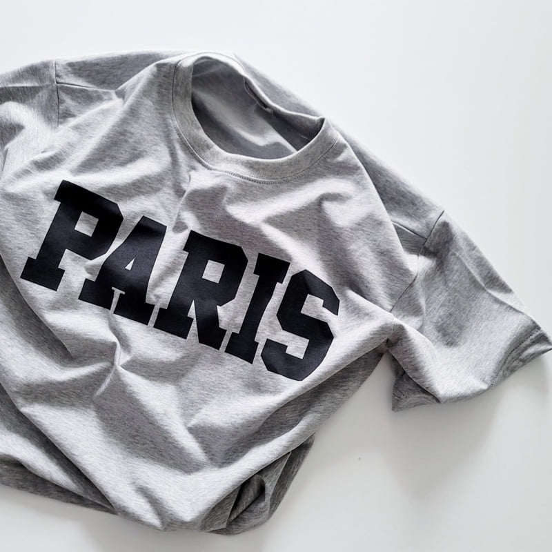 Riwoo Riwoo - Korean Children Fashion - #Kfashion4kids - Paris Soft Box Short Sleeve Tee - 9