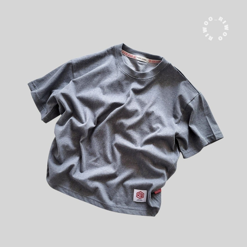Riwoo Riwoo - Korean Children Fashion - #childofig - Riu Pigment Patch Short Sleeve Tee - 12
