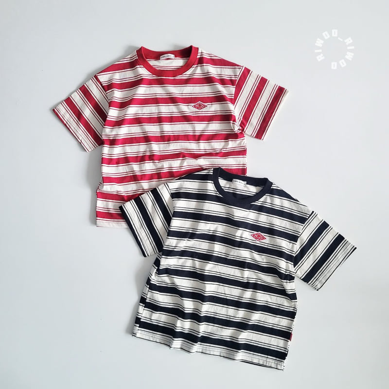 Riwoo Riwoo - Korean Children Fashion - #childofig - Riu Irregular Short Sleeve Tee - 10
