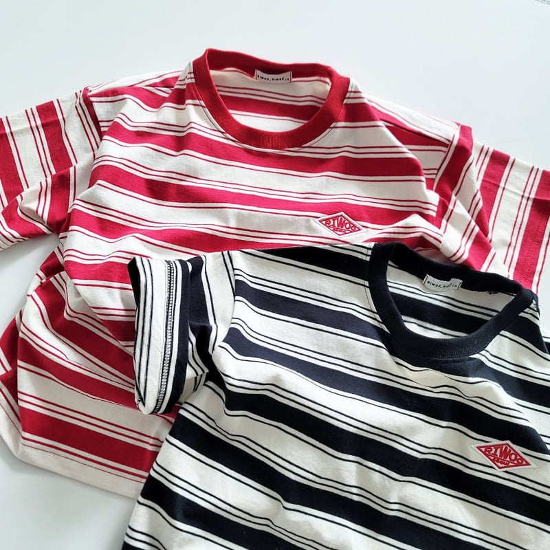Riwoo Riwoo - Korean Children Fashion - #childofig - Riu Irregular Short Sleeve Tee - 11