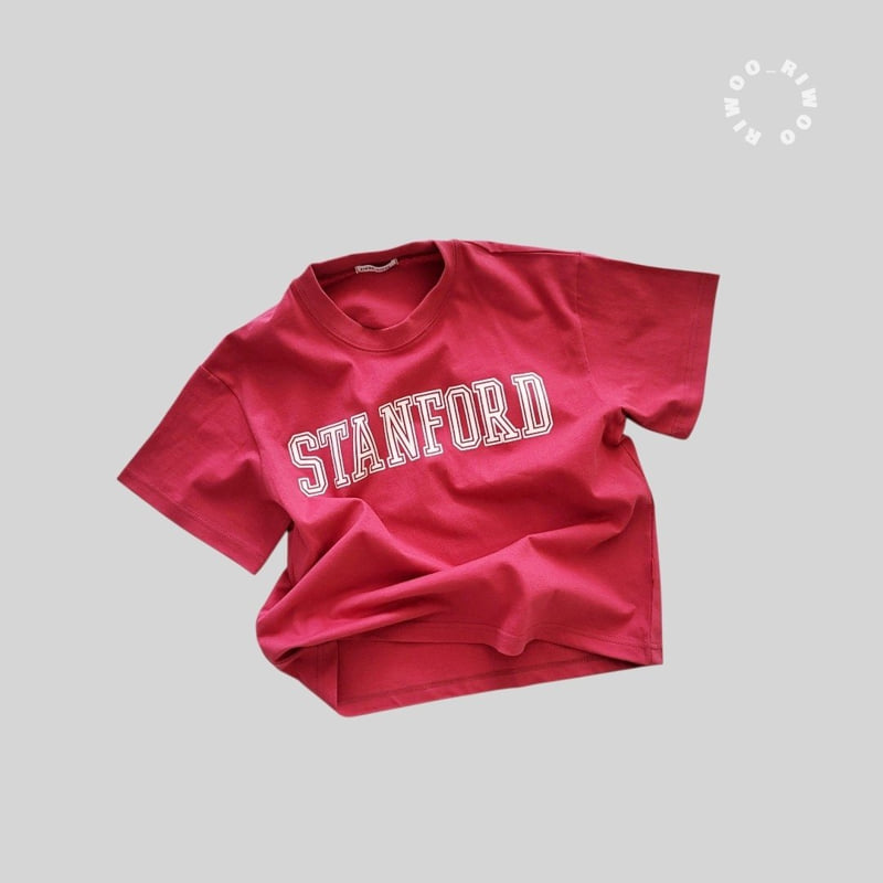 Riwoo Riwoo - Korean Children Fashion - #childofig - Stanford Short Sleeve Tee - 6
