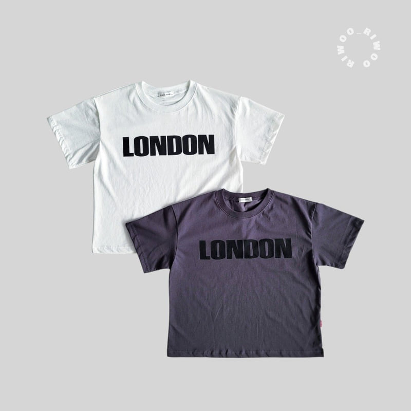 Riwoo Riwoo - Korean Children Fashion - #childofig - London Soft Box Short Sleeve Tee