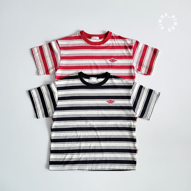 Riwoo Riwoo - Korean Children Fashion - #childrensboutique - Riu Irregular Short Sleeve Tee - 12