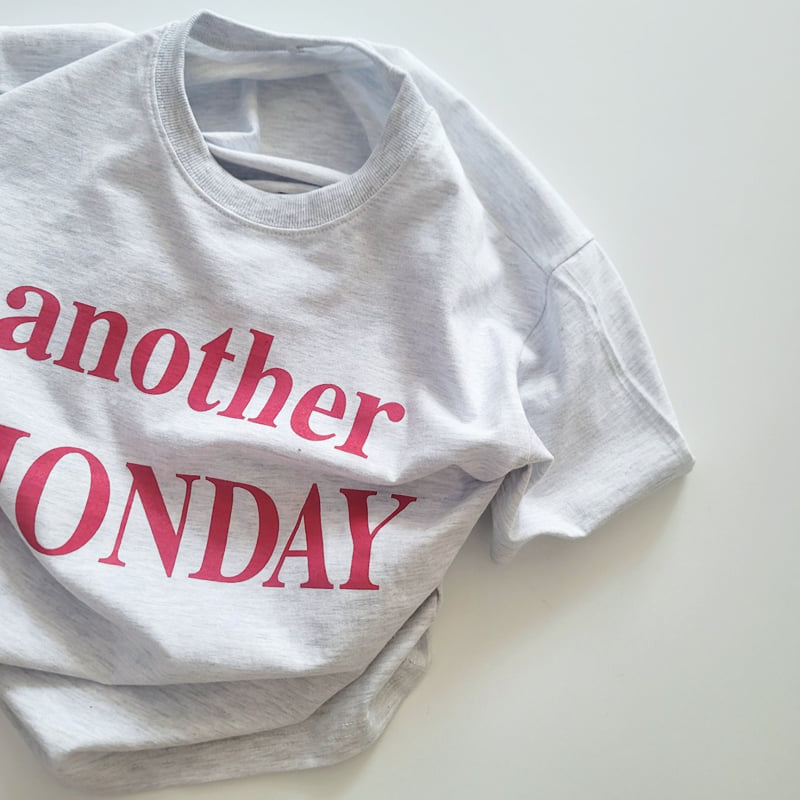 Riwoo Riwoo - Korean Children Fashion - #childrensboutique - Another Monday Short Sleeve Tee - 6