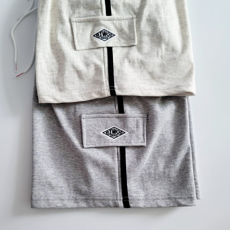 Riwoo Riwoo - Korean Children Fashion - #designkidswear - Line 8 Bermuda Cargo Pants - 9