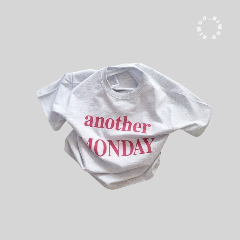 Riwoo Riwoo - Korean Children Fashion - #designkidswear - Another Monday Short Sleeve Tee - 7
