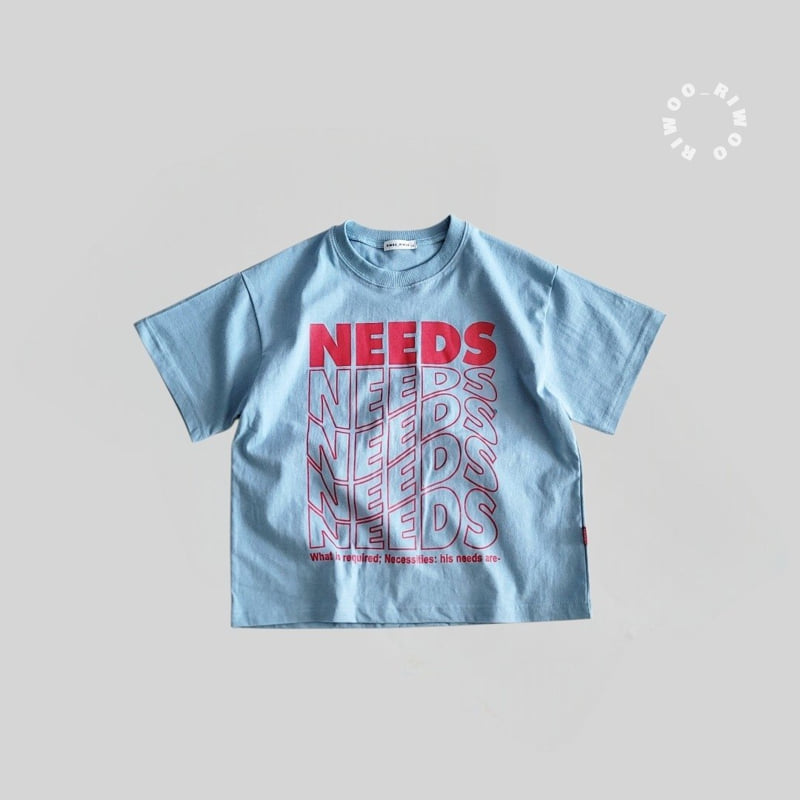 Riwoo Riwoo - Korean Children Fashion - #designkidswear - Need Short Sleeve Tee - 2