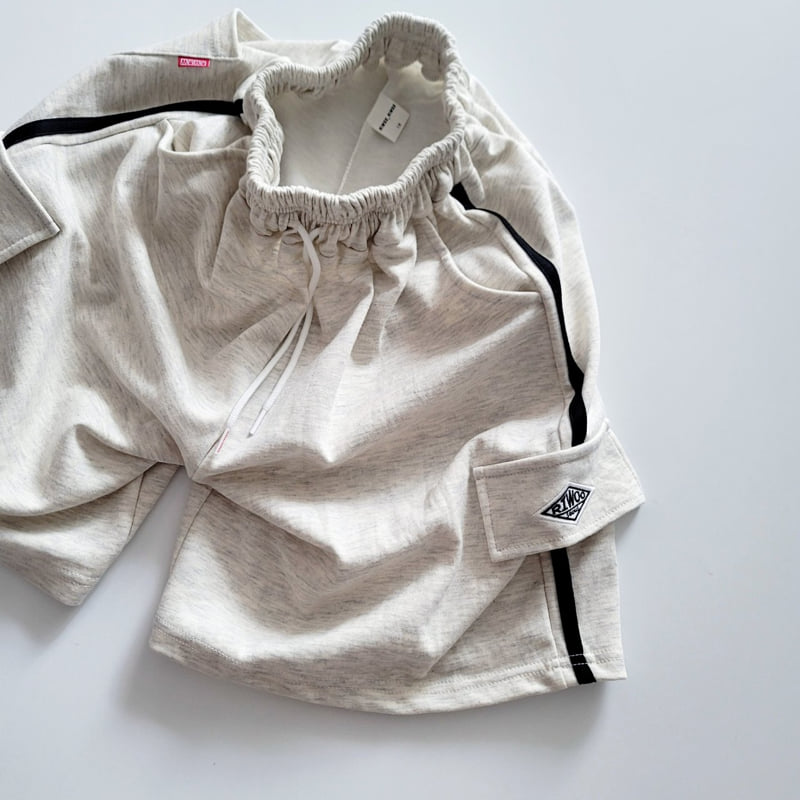 Riwoo Riwoo - Korean Children Fashion - #discoveringself - Line 8 Bermuda Cargo Pants - 10