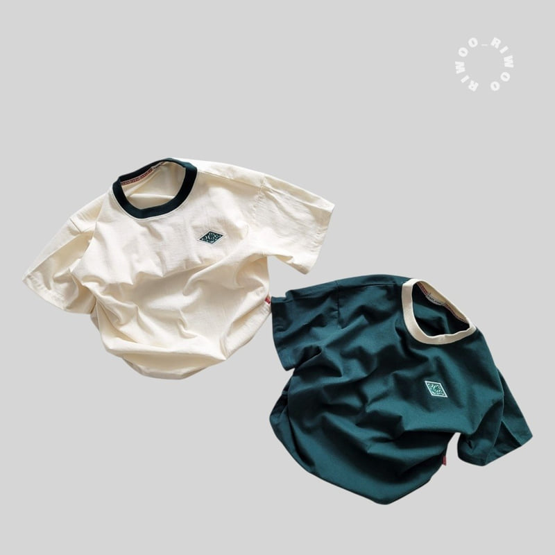 Riwoo Riwoo - Korean Children Fashion - #discoveringself - Riu Green Label Short Sleeve Tee - 6