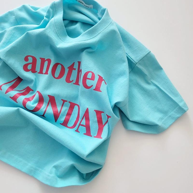 Riwoo Riwoo - Korean Children Fashion - #fashionkids - Another Monday Short Sleeve Tee - 9