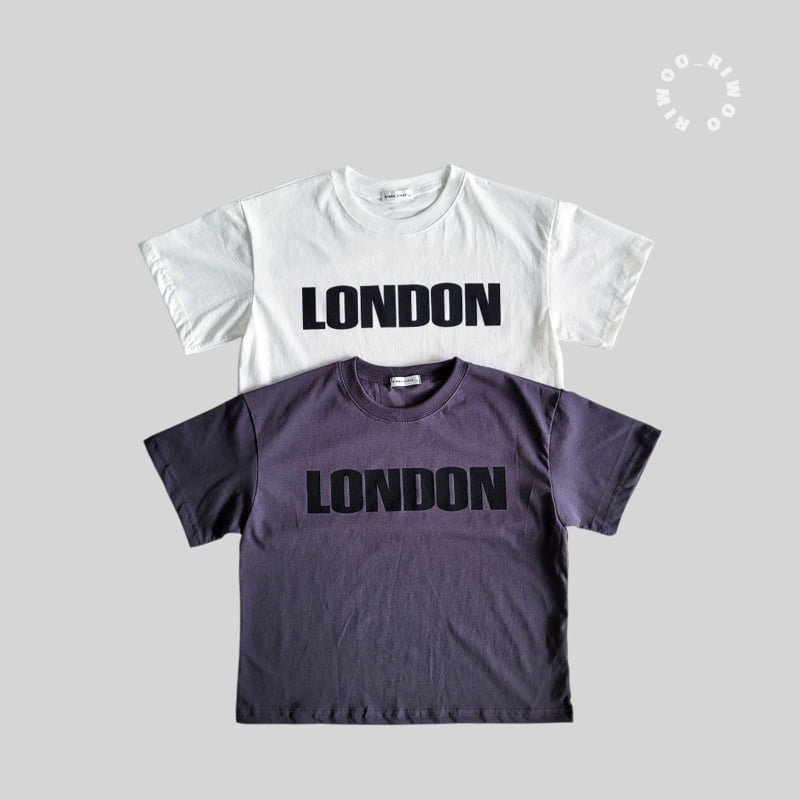 Riwoo Riwoo - Korean Children Fashion - #kidsshorts - London Soft Box Short Sleeve Tee - 6