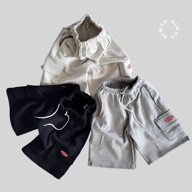 Riwoo Riwoo - Korean Children Fashion - #kidsshorts - PK Reversible Cargo Half Pants