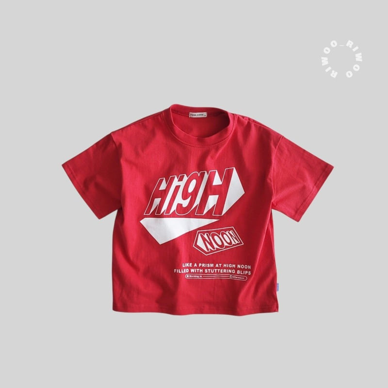 Riwoo Riwoo - Korean Children Fashion - #fashionkids - High Short Sleeve Tee - 4