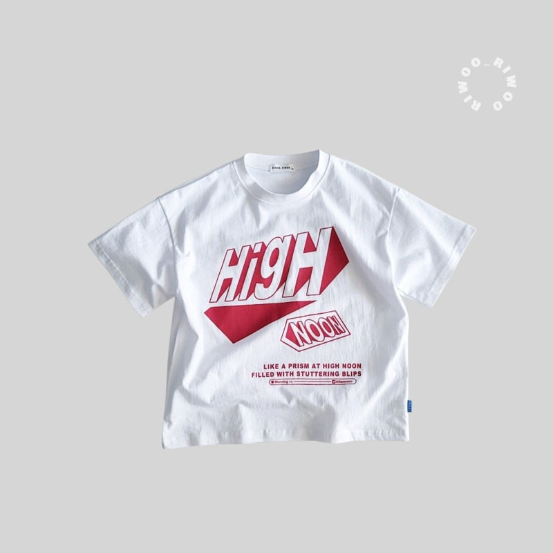 Riwoo Riwoo - Korean Children Fashion - #kidsshorts - High Short Sleeve Tee - 3