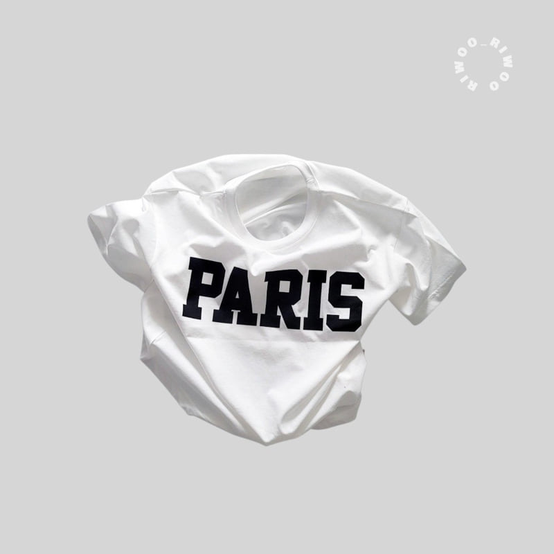Riwoo Riwoo - Korean Children Fashion - #kidsstore - Paris Soft Box Short Sleeve Tee - 7