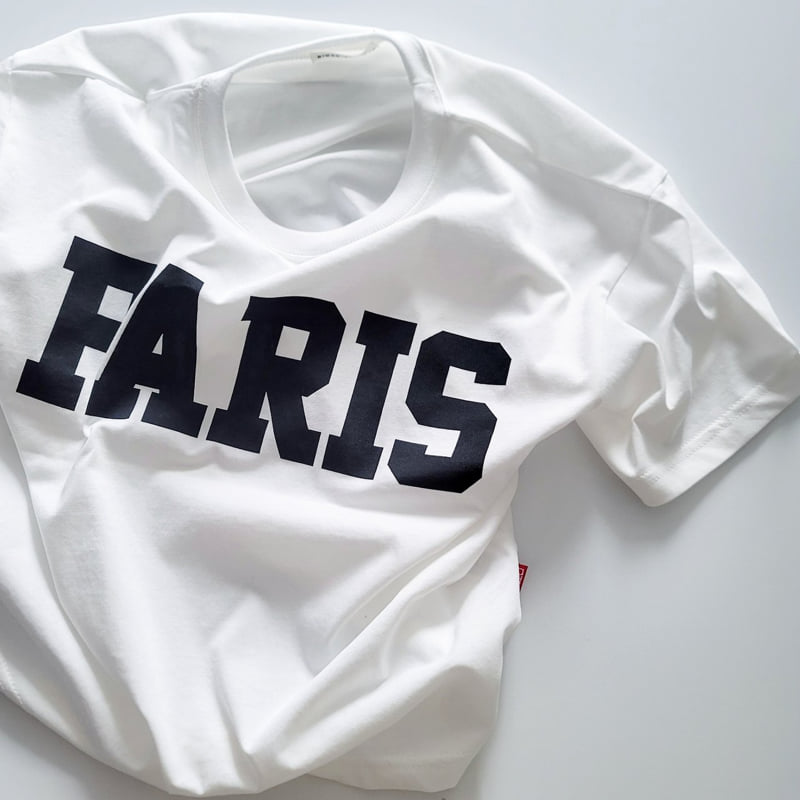 Riwoo Riwoo - Korean Children Fashion - #kidsstore - Paris Soft Box Short Sleeve Tee - 6