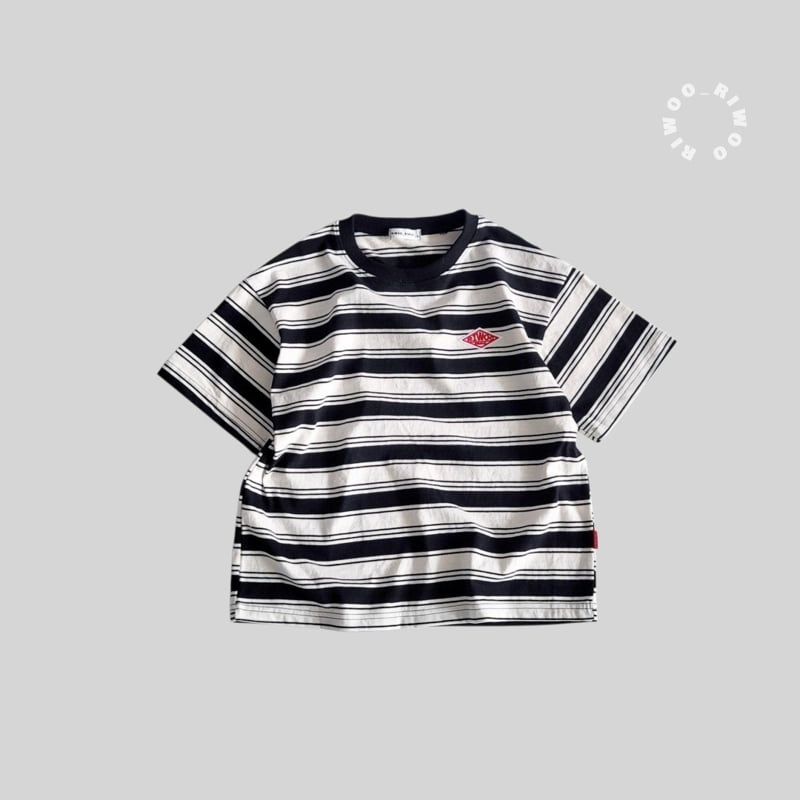 Riwoo Riwoo - Korean Children Fashion - #kidzfashiontrend - Riu Irregular Short Sleeve Tee - 3