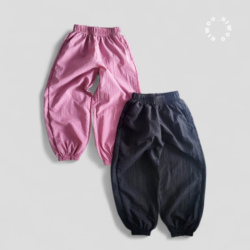 Riwoo Riwoo - Korean Children Fashion - #kidzfashiontrend - Crispy Jogger Pants